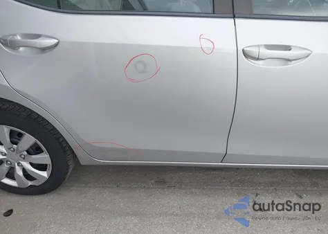 2015 Toyota Corolla Le из США, поврежденный, VIN 2T1BURHE2FC464455